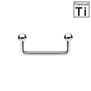 Surface Barbell in Titanio Φ1.2mm